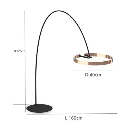 Scandinavian design floor lamp | Floor Lamp | LED | aluminum | 20v/260v | Stylish Floor Lighting