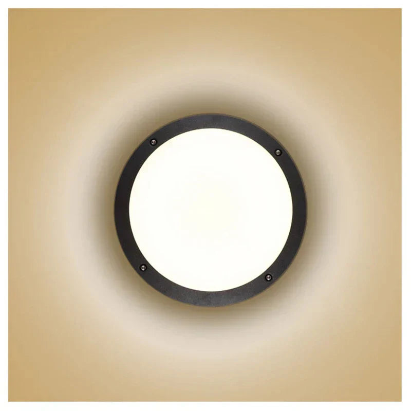 RadiantGlow Outdoor Wall Lamp | Wall Lamp | LED | 85-265V | Elegant Wall Illumination