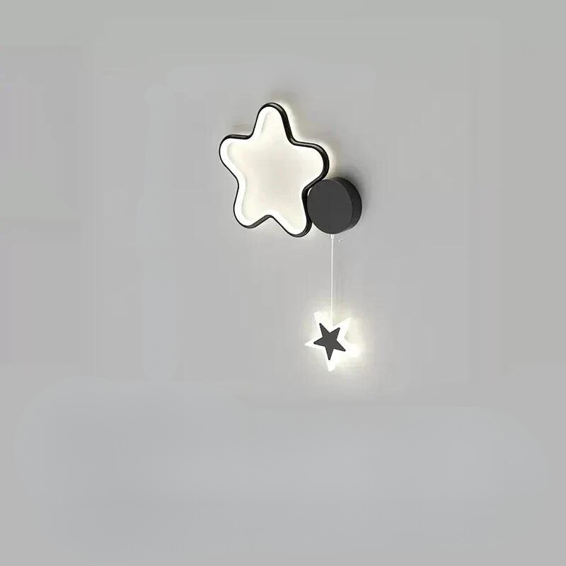LumiDroom Clouds Star Moon Wall | Wall Lamp | Led | plastic | Elegant Wall Illumination