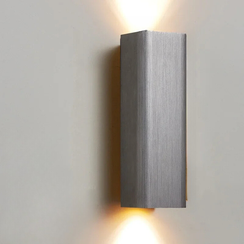 GlowLuxe Modern Wall Lamp Bedroom | Wall Lamp | Led | Aluminum/Acrylic | 85-265V | Elegant Wall Illumination
