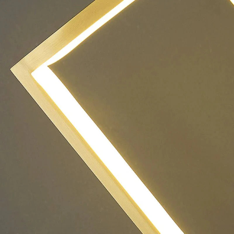 LevoSquare™ Minimalist Table Lamp Modern | Table Lamp | acrylic/metal | Sleek Table Accent