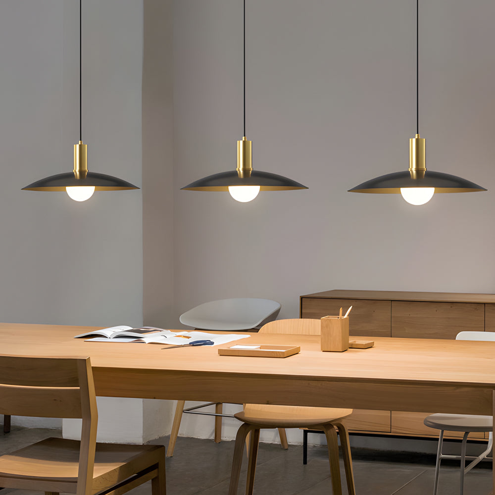 Light Mid-Century Brass Hanging Lamp | Lighting | LED | Warm White | brass/copper/glass | 110V | Premium Lighting Solution