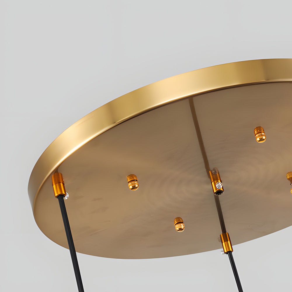 Clear Glass Ball Hanging Lamp | Lighting | LED | Warm White | bronze/glass/metal | 4W | 110V | Premium Lighting Solution