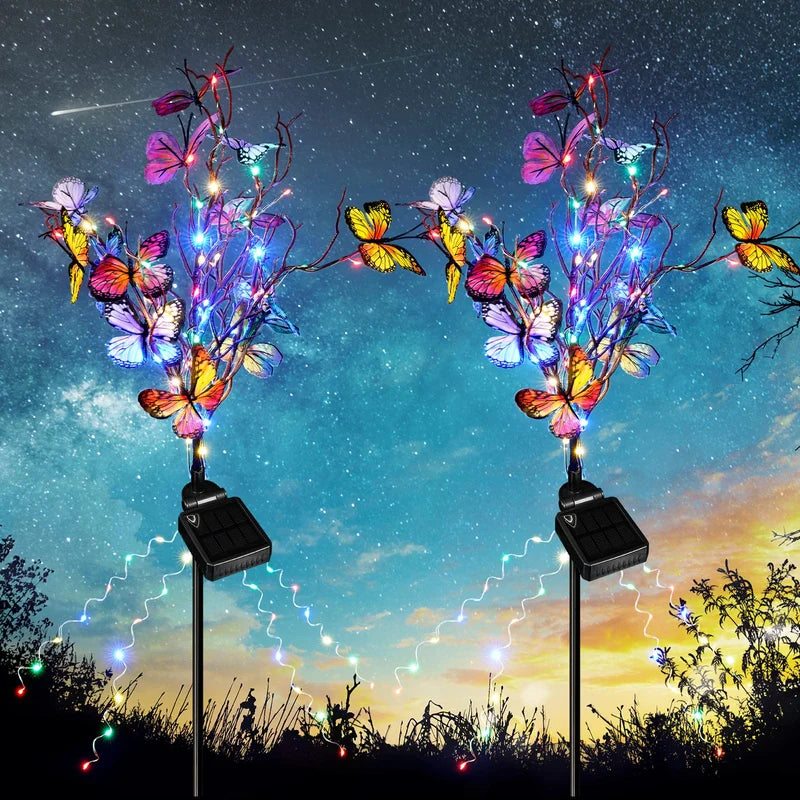Packages Solar Outdoor Butterfly Lights | Lighting | copper/plastic | Premium Lighting Solution