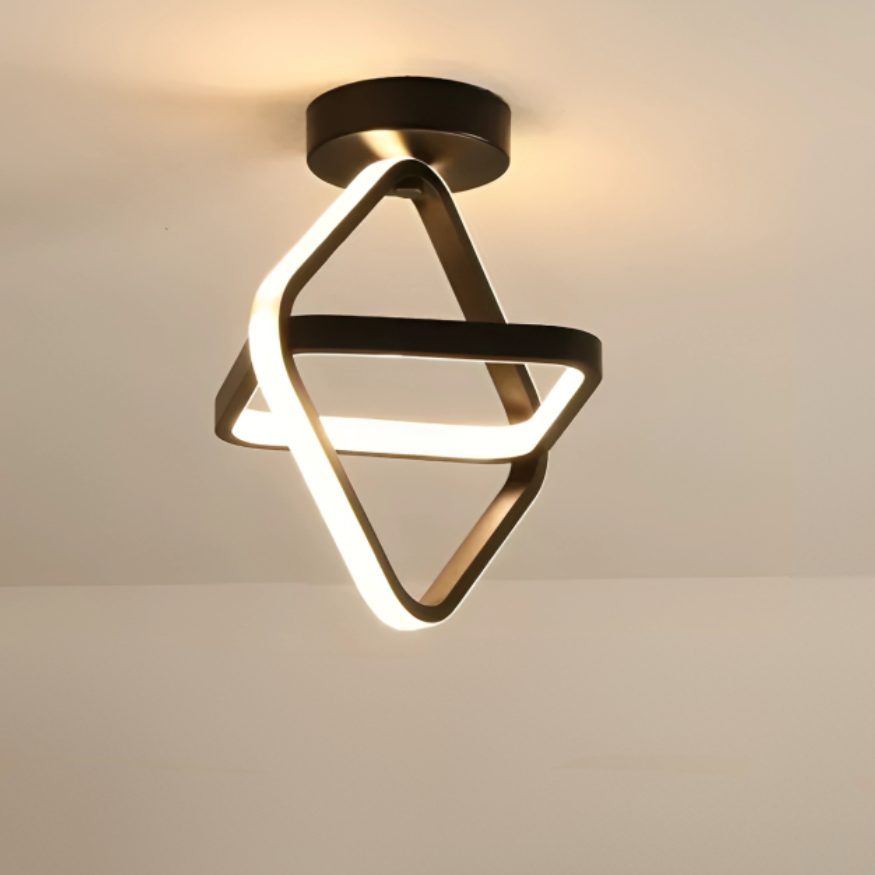 Modern Ceiling Lamp Rings Creative | Lighting | LED | warm white | acrylic/aluminum | 18W | Premium Lighting Solution
