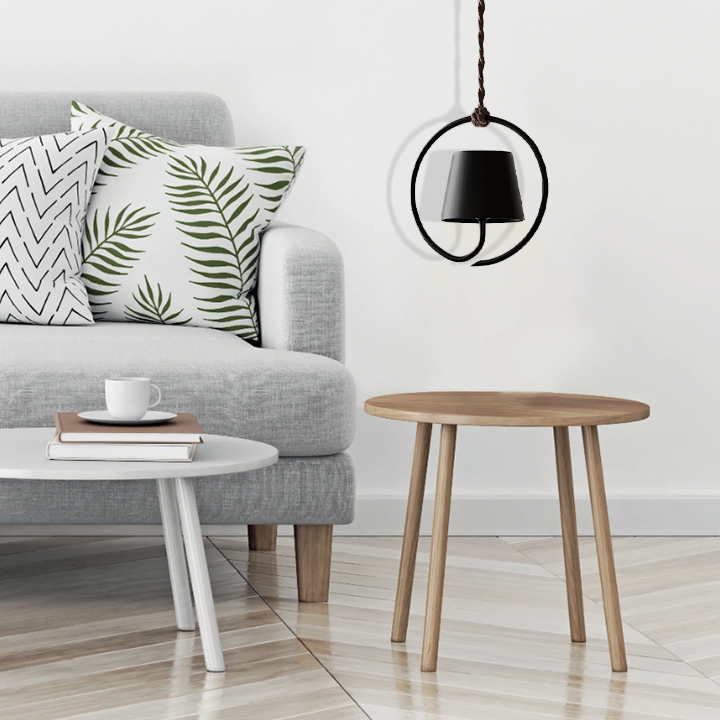 LichtWave Elegant Hanging Lamp Modern | Lighting | Led | Warm White | glass/metal | 40W | Premium Lighting Solution