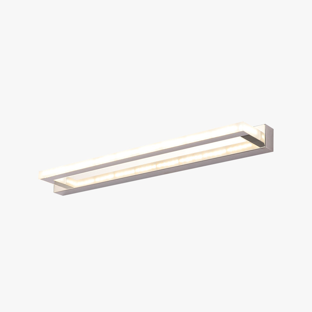 Leigh Rechteckige Mirror Front Wall | Wall Lamp | LED | Metaal | 110V-240V | Elegant Wall Illumination