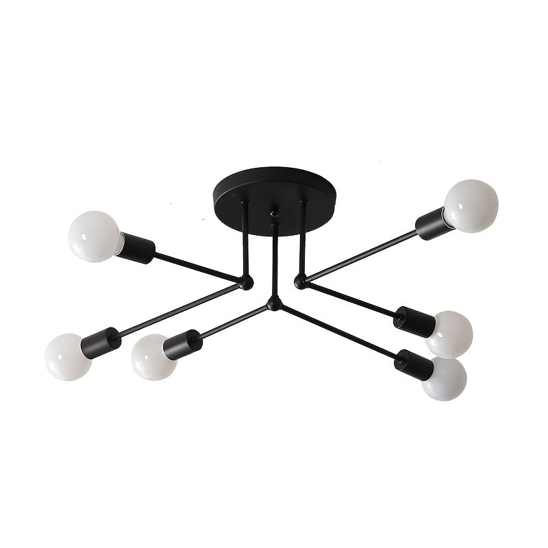 RetroLicht Industrial 6-head Ceiling Lamp | Lighting | metal | Premium Lighting Solution