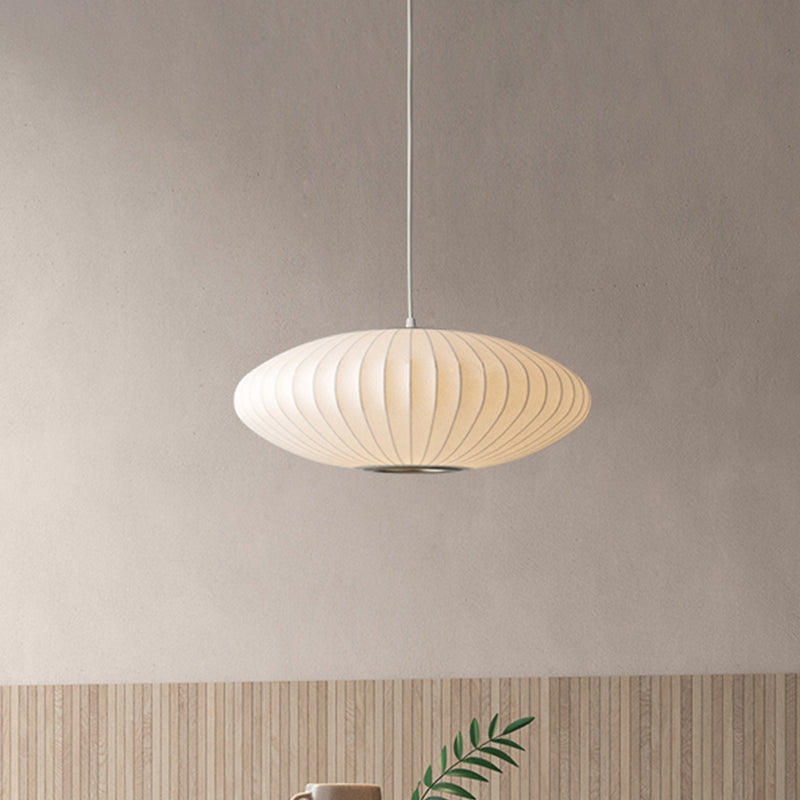 Modern White Hanging Lamp | Lighting | LED | fabric | 110V-120V | Premium Lighting Solution