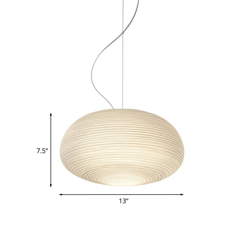 Hanging Lamp Ceiling Modern Ribbed | Lighting | LED | glass | 110V-120V | Premium Lighting Solution