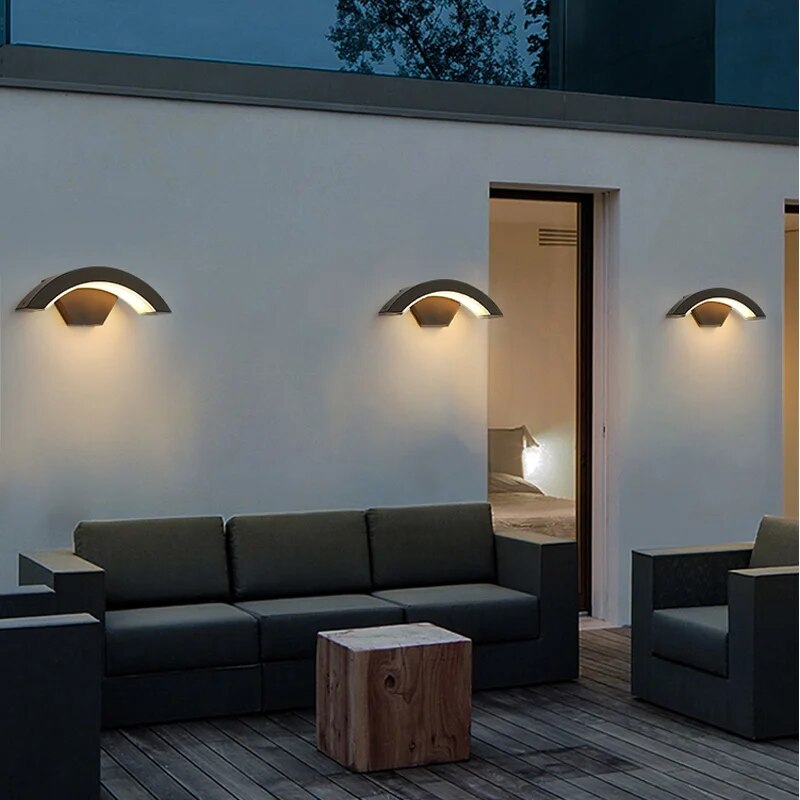 LichtBeeld Stylish Waterproof Wall Lamp | Wall Lamp | LED | acrylic/aluminum | 265V | Elegant Wall Illumination