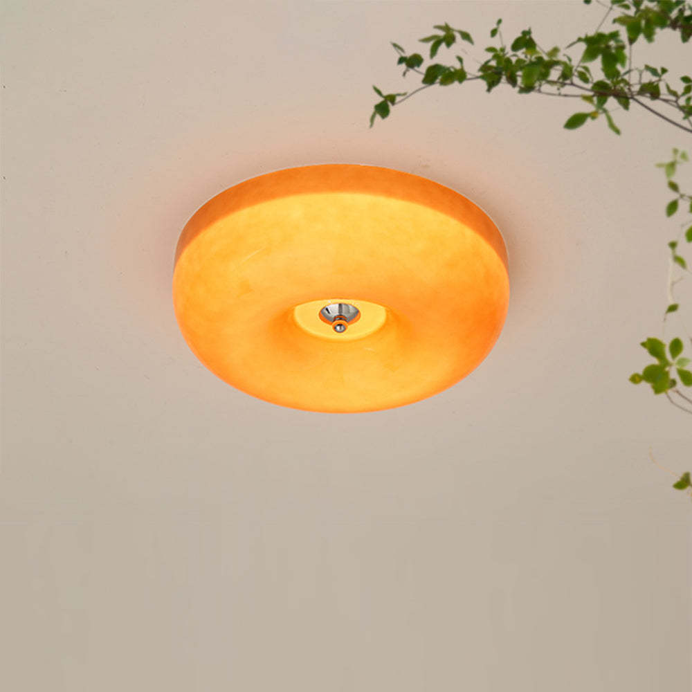 Simple Round Ceiling Lamp Bedroom | Lighting | LED | glass/metal | 110-120V | Premium Lighting Solution