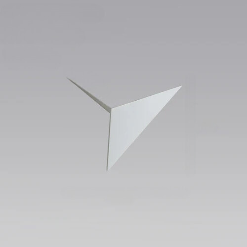 DriehoekLicht Minimalist Wall Lamp Interior | Wall Lamp | Led | Aluminum/Metal | 3W | 85-265V | Elegant Wall Illumination