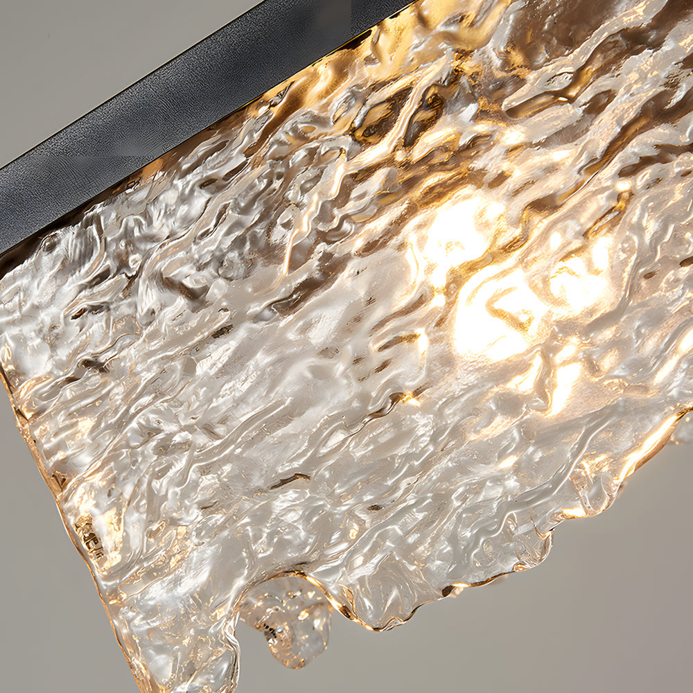 Light Glass 3-Step Dimmable Chandelier | Ceiling Light | glass | 110V | Modern Ceiling Lighting