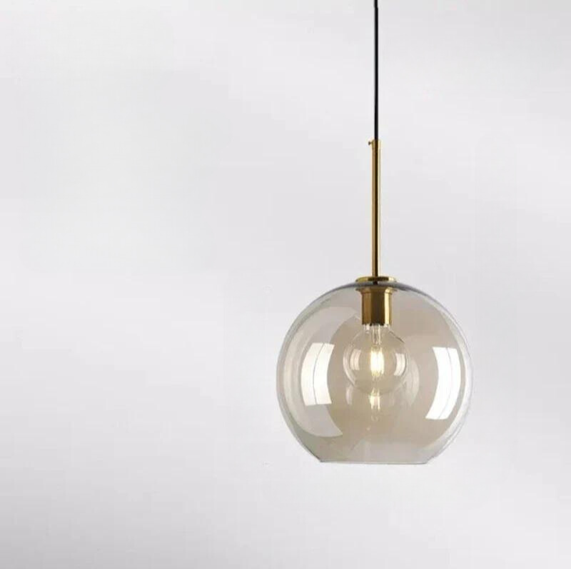 NordicGlas Modern Scandinavian Hanging Lamp | Lighting | glass/metal | 90-260V | Premium Lighting Solution