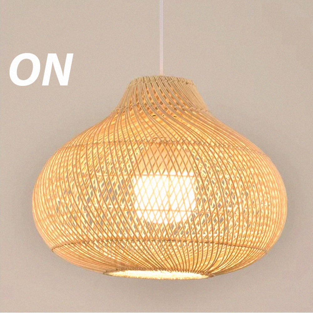 Boho Natural Handmade Island Hanging | Lighting | wood | 110-120V | Premium Lighting Solution