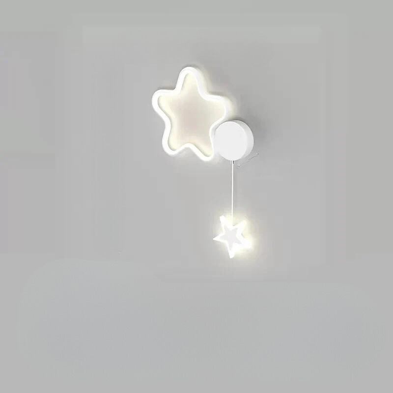 LumiDroom Clouds Star Moon Wall | Wall Lamp | Led | plastic | Elegant Wall Illumination