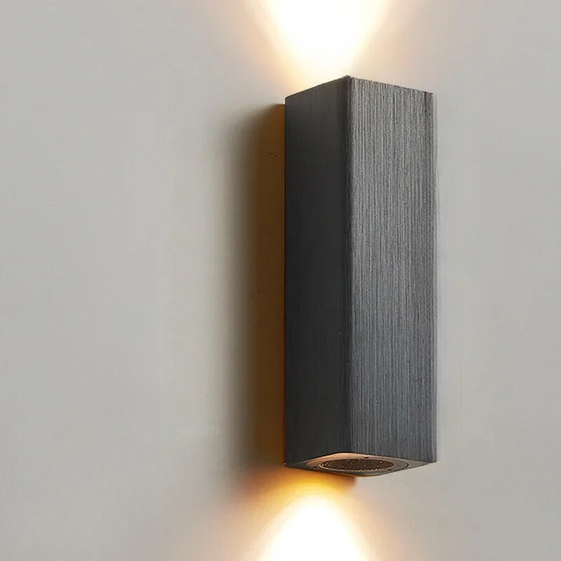 GlowLuxe Modern Wall Lamp Bedroom | Wall Lamp | Led | Aluminum/Acrylic | 85-265V | Elegant Wall Illumination