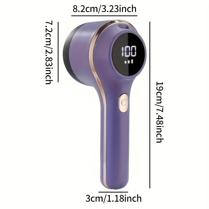 LintZap USB Rechargeable Textile Shaver Portable Lint Remover | Appliance | LED | Plastic/Metal | Functional Home Appliance