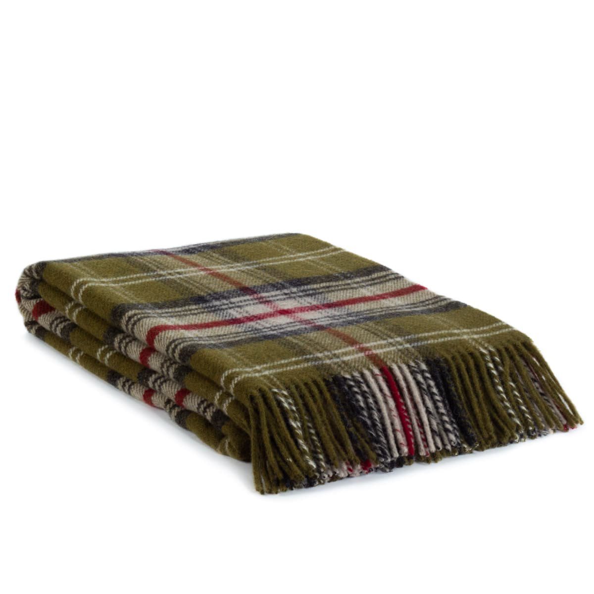 Torridon Hills Plaid Luxury Tartan Blanket | Decorative Item | New Zealand wool | Elegant Home Decor