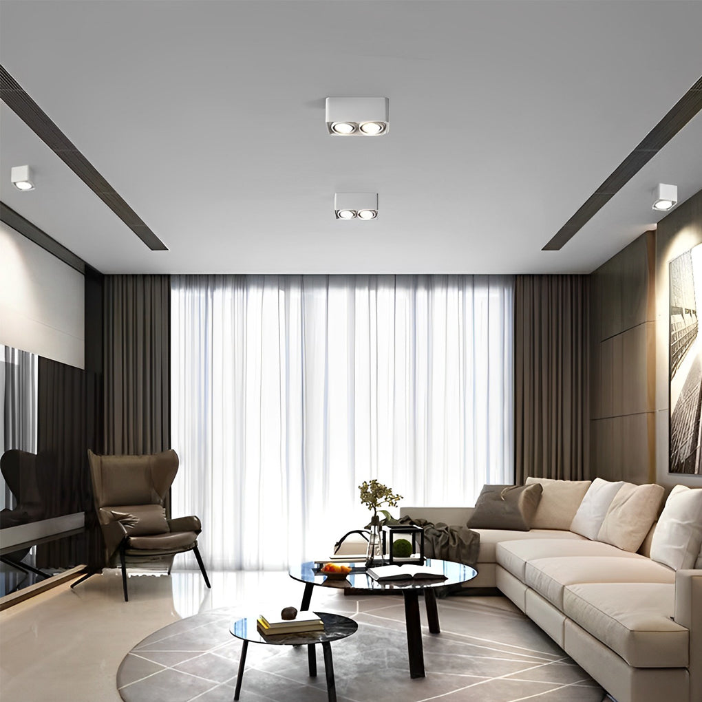 FlexiSquare Dimmable Ceiling Grid Lamp | Lighting | LED | metal | Premium Lighting Solution