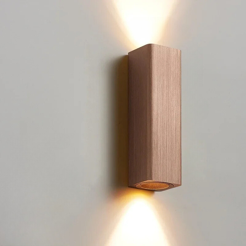 GlowLuxe Modern Wall Lamp Bedroom | Wall Lamp | Led | Aluminum/Acrylic | 85-265V | Elegant Wall Illumination