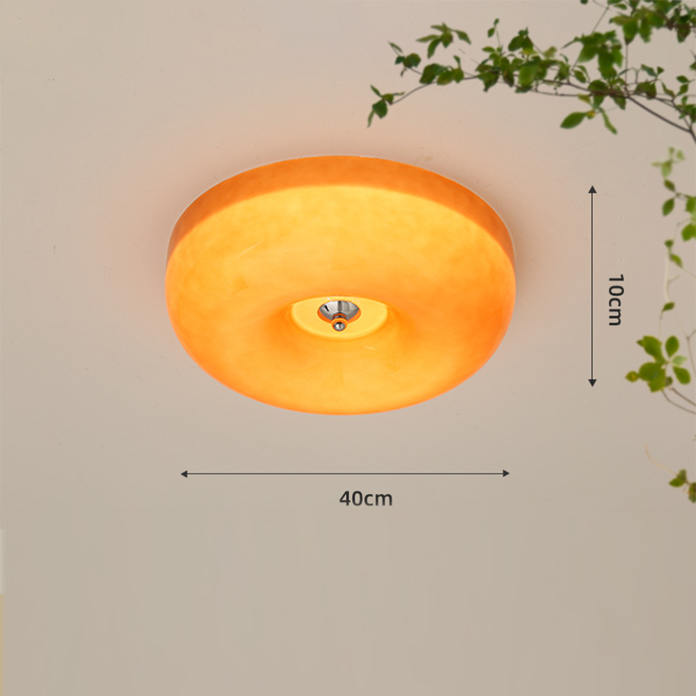 Simple Round Ceiling Lamp Bedroom | Lighting | LED | glass/metal | 110-120V | Premium Lighting Solution