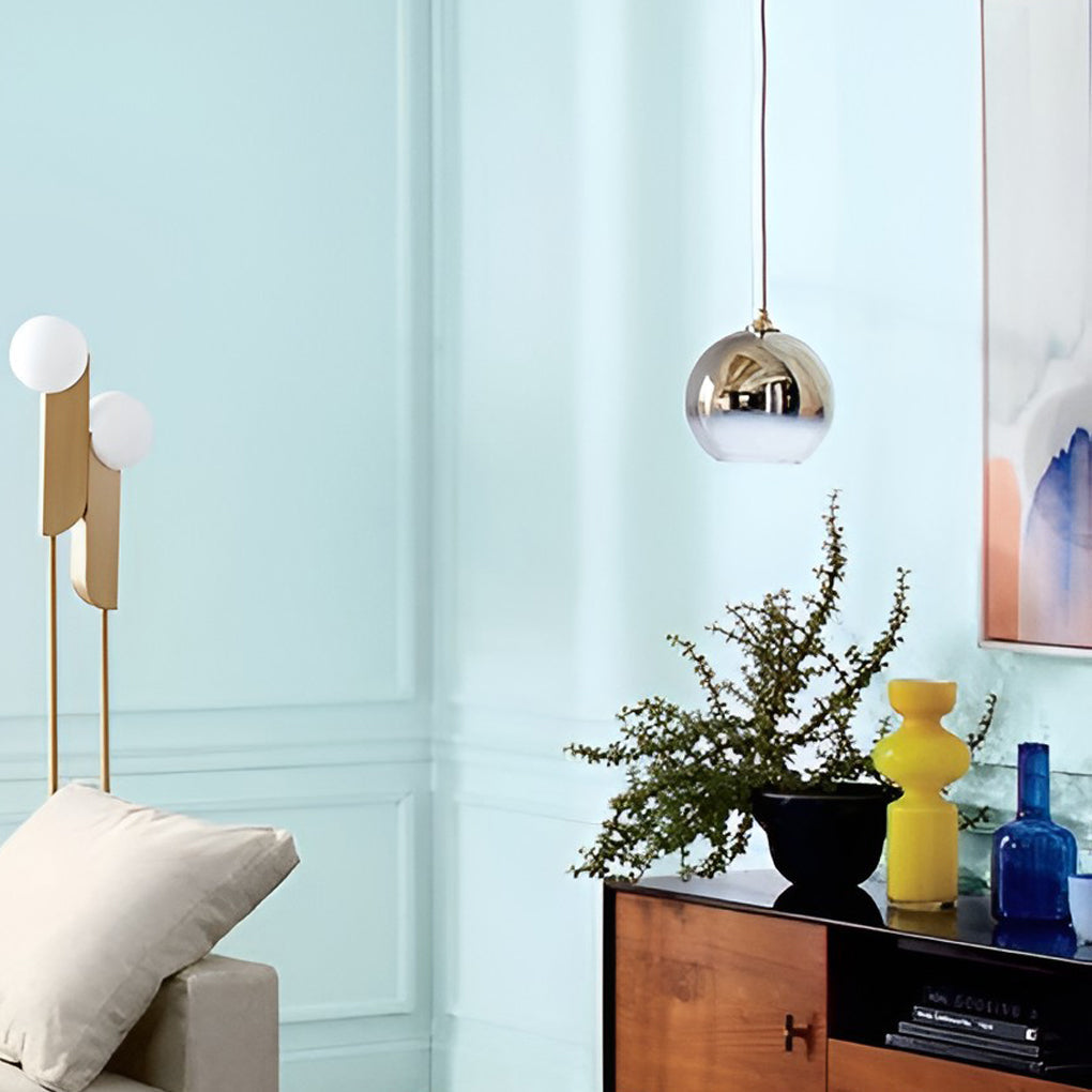SphereGlow Modern Glass Industrial Hanging | Lighting | LED | glass/metal | Premium Lighting Solution