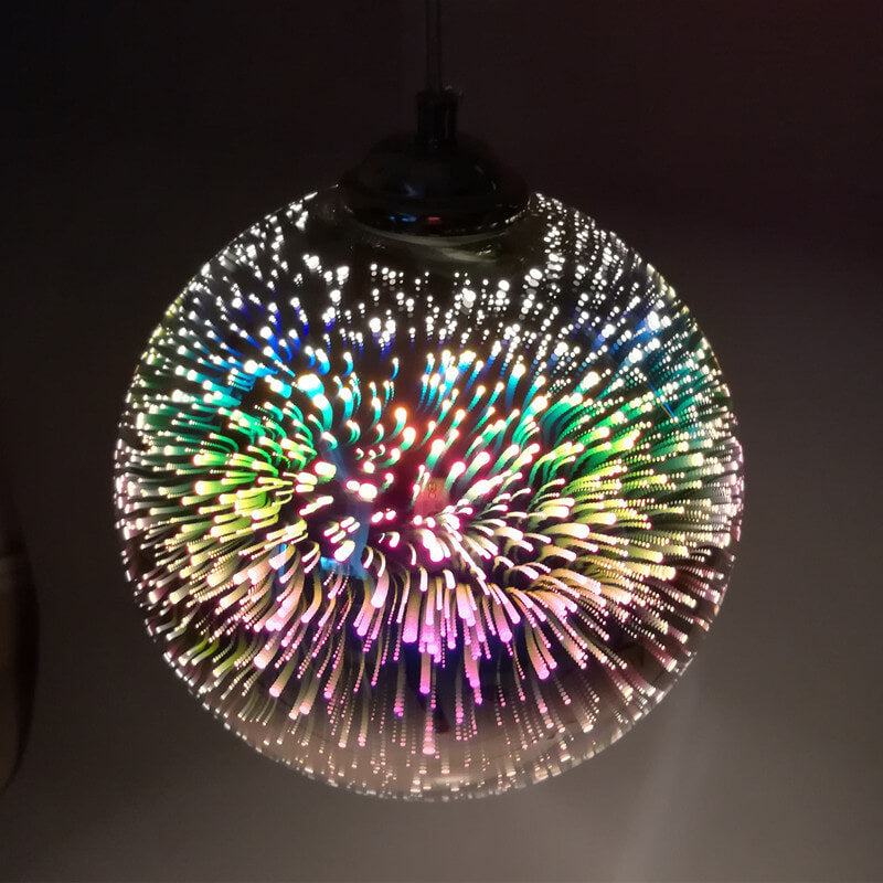 Innovative Colorful Fireworks Glass Hanging | Lighting | LED | glass/metal | 60W | 110V-120V | Premium Lighting Solution