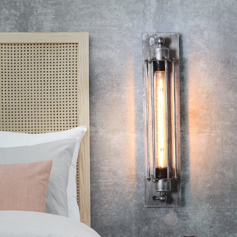Elias Retro Wall Lamp, Metal, | Wall Lamp | Led | metal | 110V - 240V | Elegant Wall Illumination