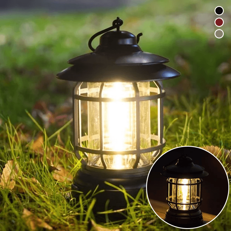 VintageGlow Portable Retro Camping Light | Lighting | Premium Lighting Solution