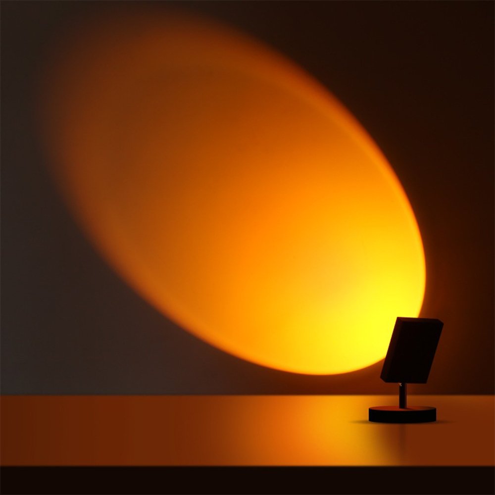 SunGlow Retro Sunset Table Lamp | Table Lamp | LED | plastic/metal | Sleek Table Accent