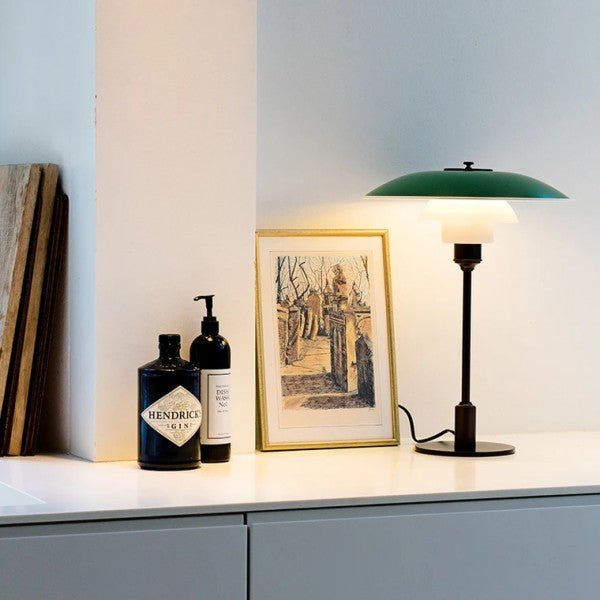 Scandinavian Design Table Lamp Multilayer | Table Lamp | glass/Metal | Sleek Table Accent