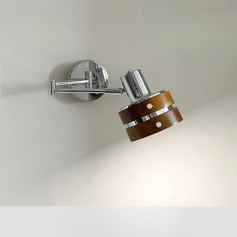 TelescopicLamp Telescopic Bedside Lamp Reading | Lighting | iron/wood | 60W | 90V - 240V | Premium Lighting Solution