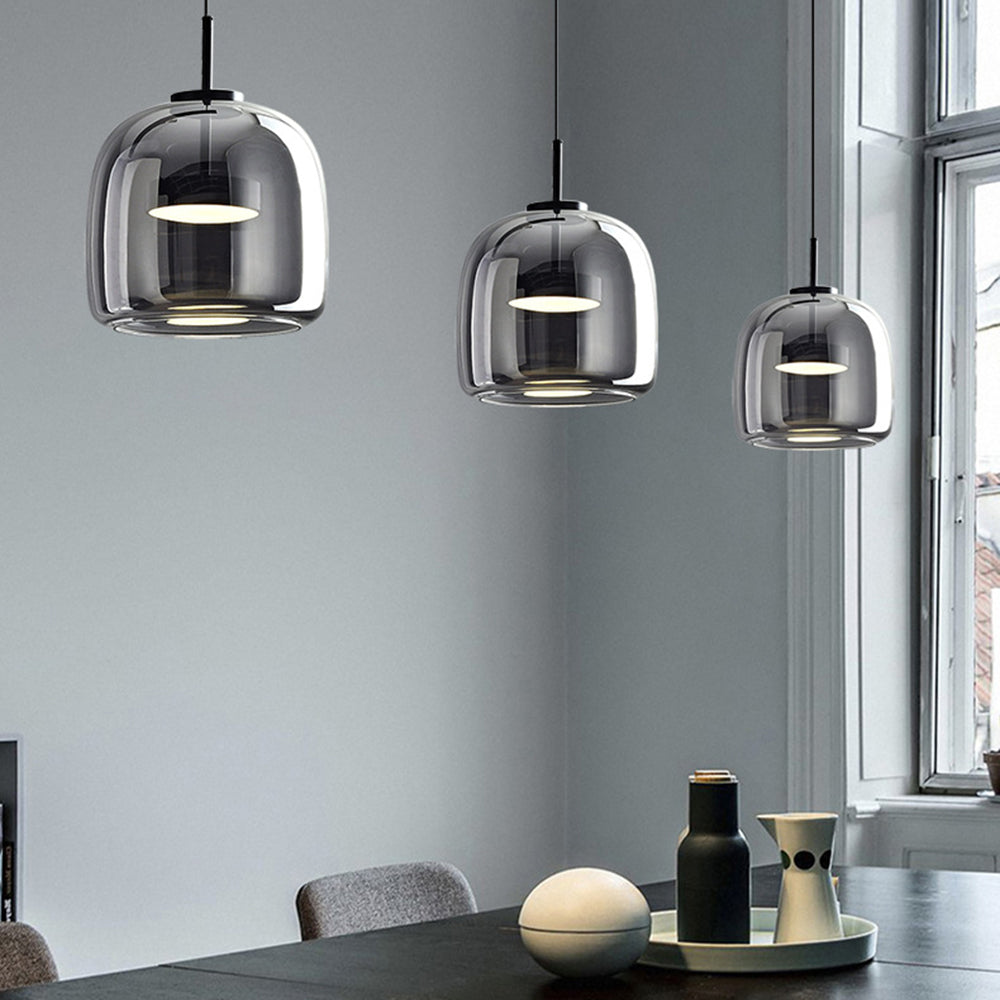 AmberGlow Retro Hanging Lamps made | Lighting | LED | glass/metal | Premium Lighting Solution