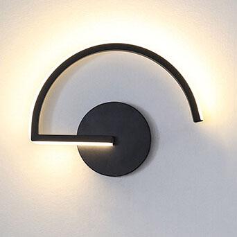 Modern minimalist Curves Line wall | Wall Lamp | Led | aluminum | 110V - 120V - 220V - 240V | Elegant Wall Illumination
