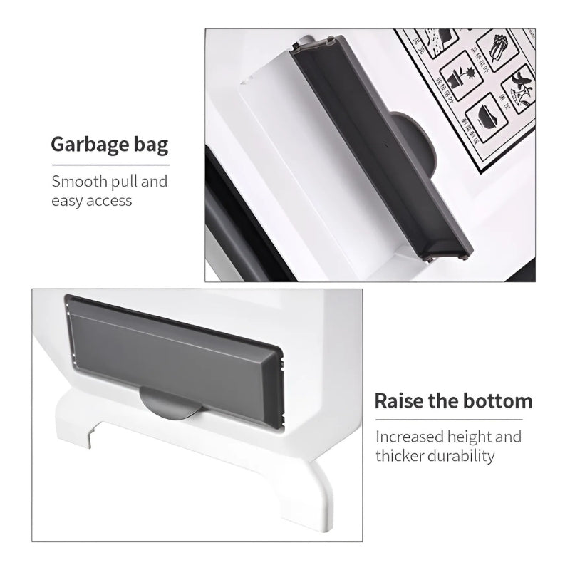 BinBuddy Foldable Hanging Trash Can Portable Companion | Appliance | Plastic | Functional Home Appliance