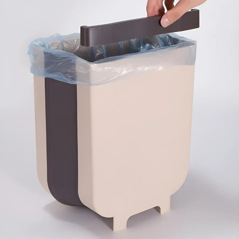 BinBuddy Foldable Hanging Trash Can Portable Companion | Appliance | Plastic | Functional Home Appliance
