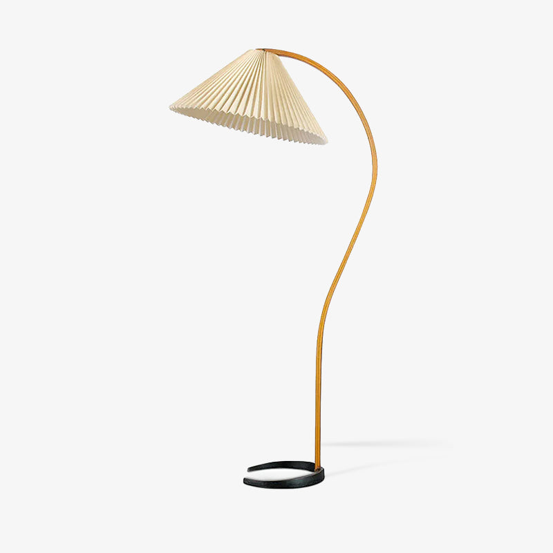 Caprani floor lamp | Floor Lamp | LED | linen/metal/wood | 240v | Stylish Floor Lighting