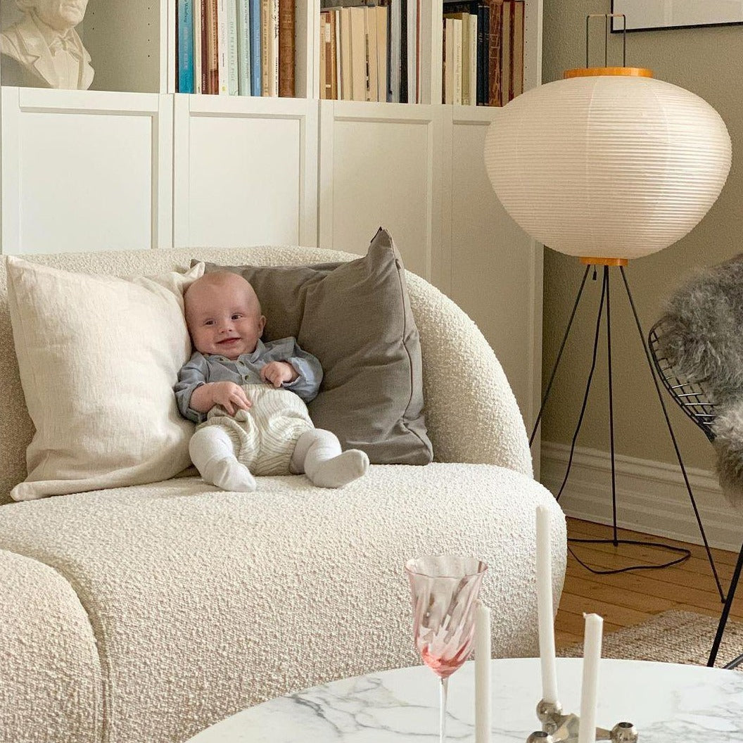 Rice paper floor lamp | Floor Lamp | LED | metal | 240v | Stylish Floor Lighting