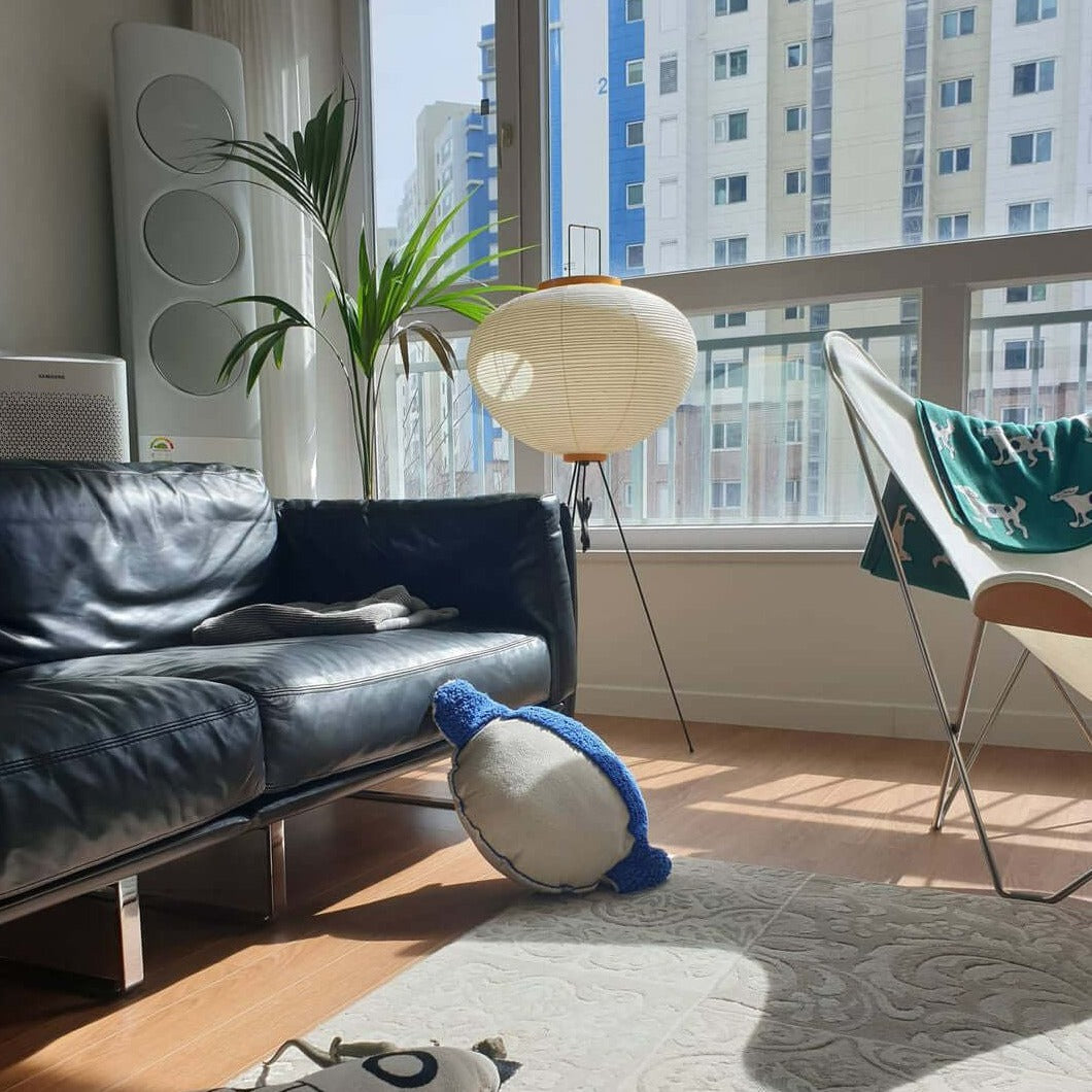 Rice paper floor lamp | Floor Lamp | LED | metal | 240v | Stylish Floor Lighting