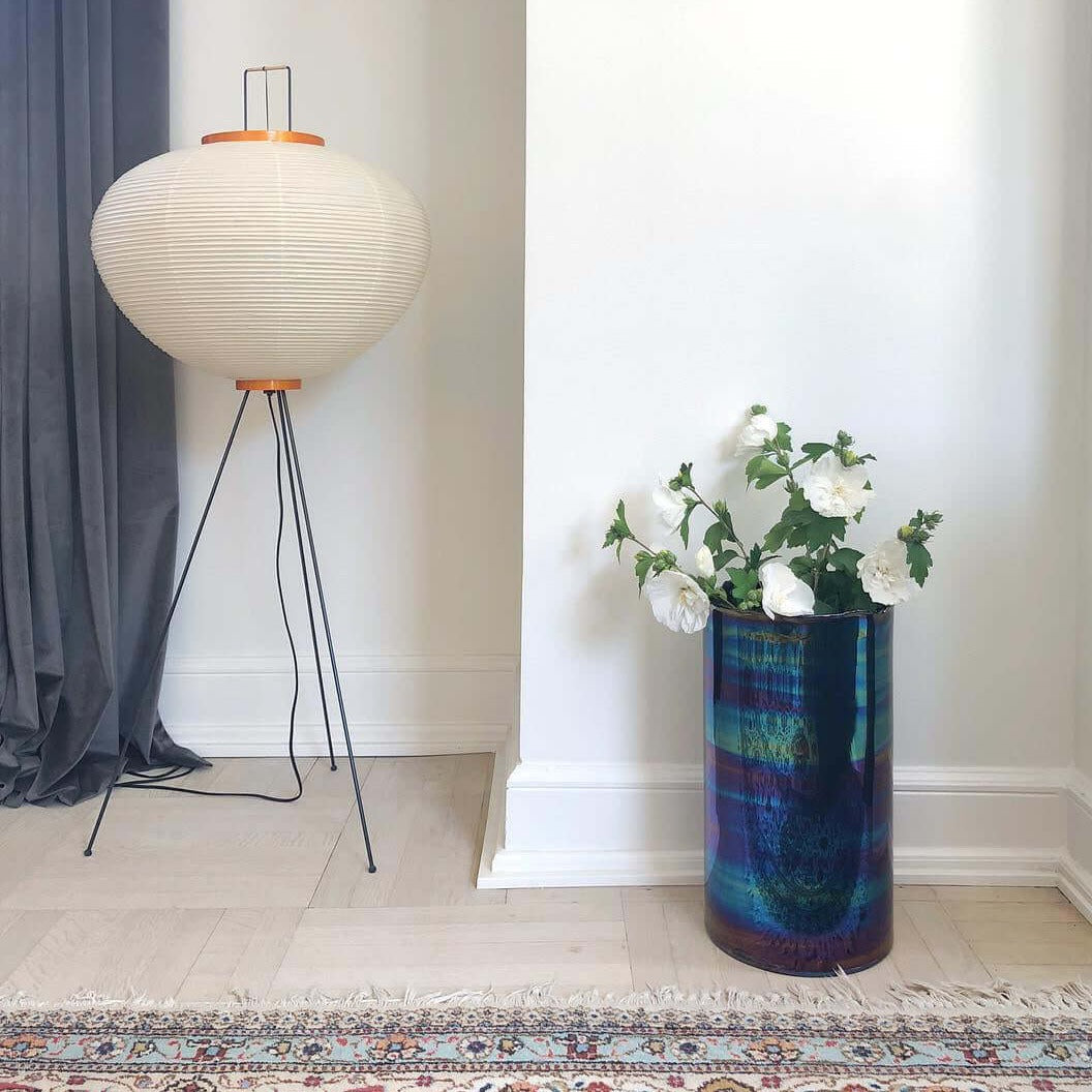 Rice paper floor lamp | Floor Lamp | LED | metal | 240v | Stylish Floor Lighting