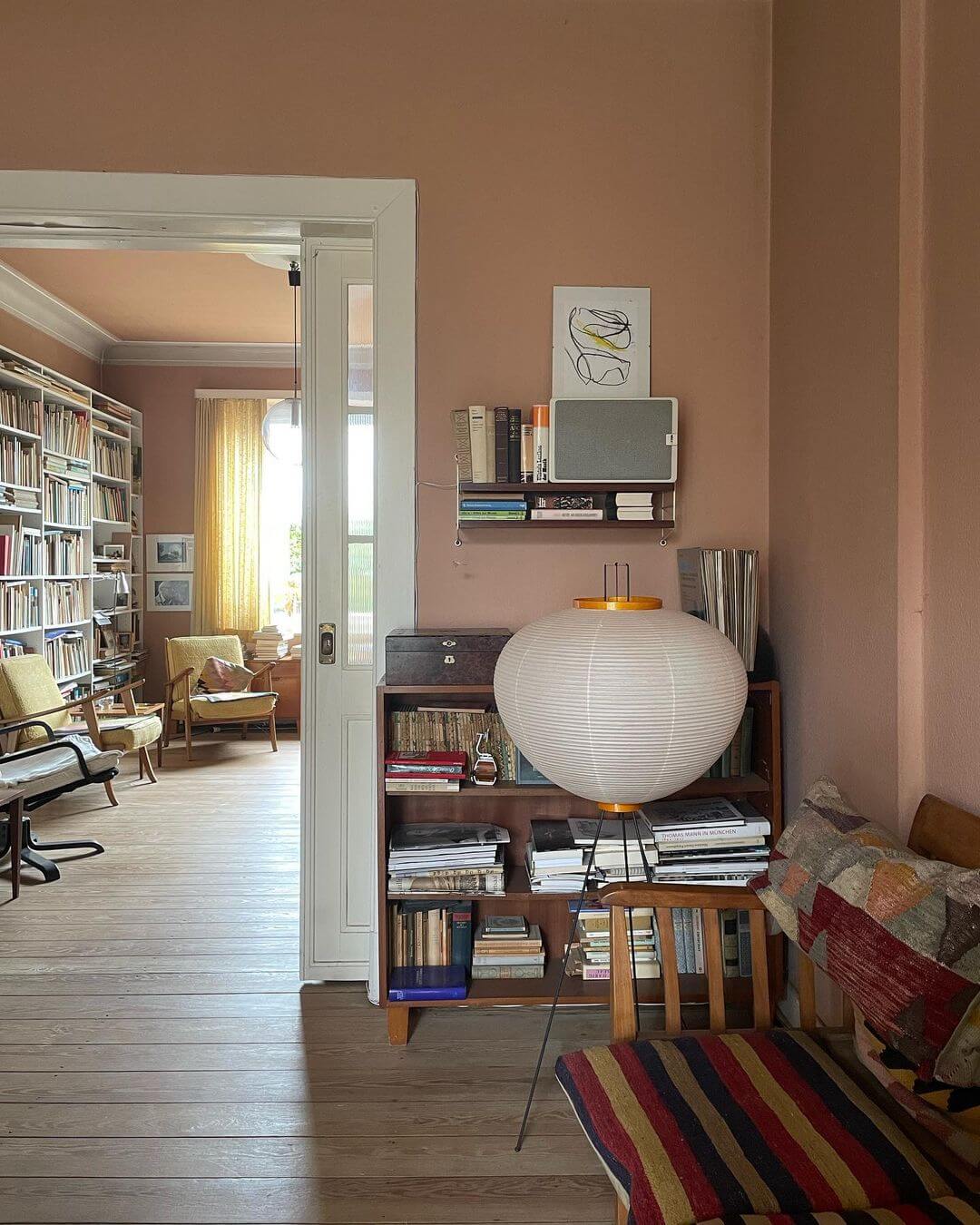 Rice paper floor lamp | Floor Lamp | LED | metal | 240v | Stylish Floor Lighting