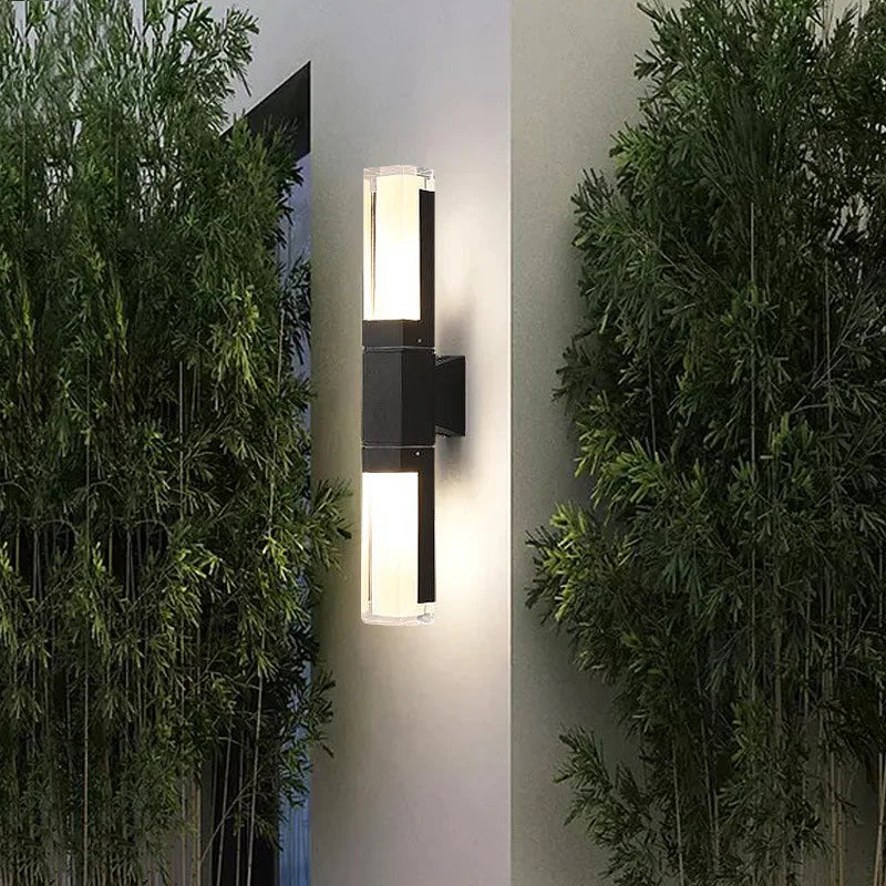 BrightLine Aluminum-Acrylic Minimalist Wall Lamp | Wall Lamp | LED | acrylic/aluminum | 85-265V | Elegant Wall Illumination