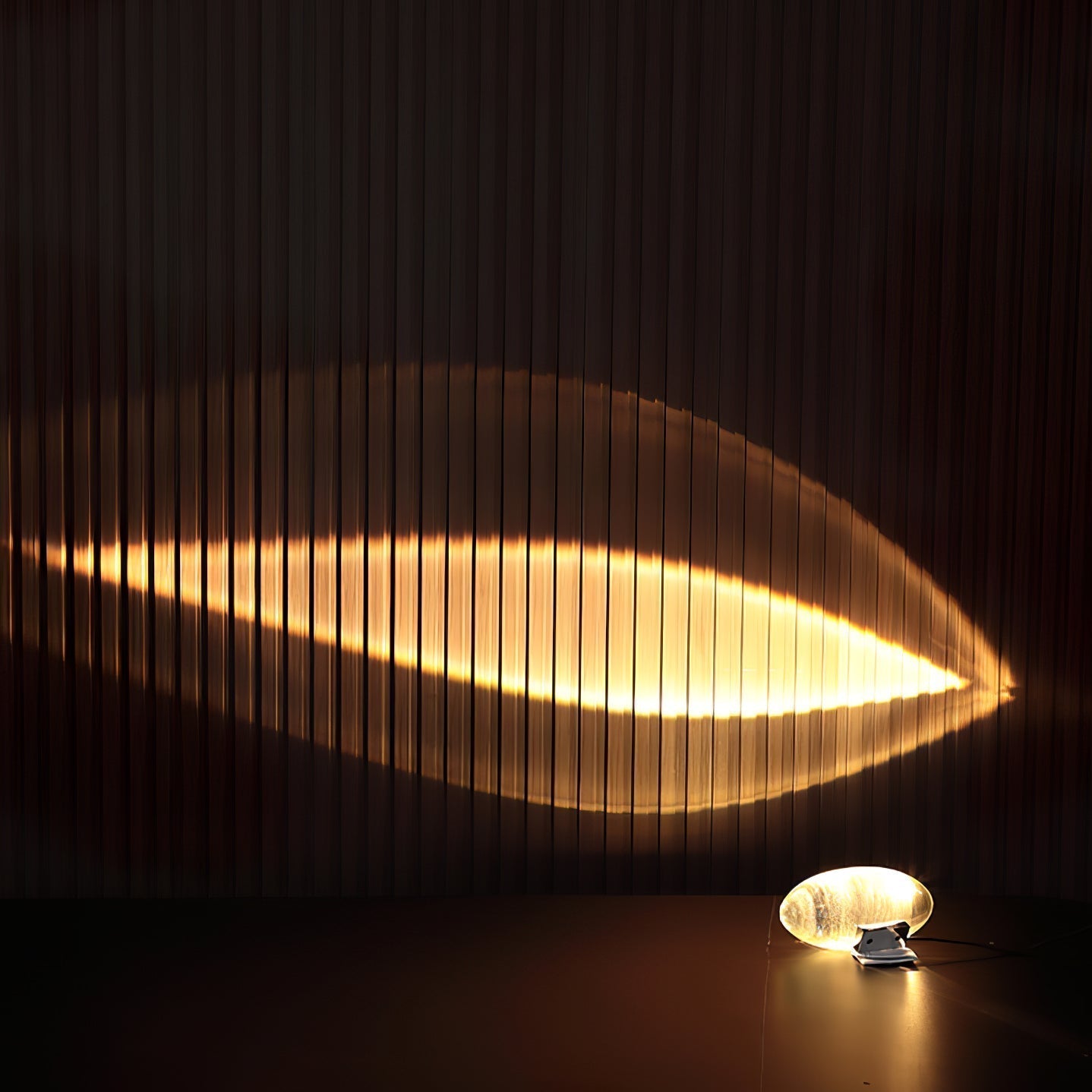 Aurora Table Lamp | Table Lamp | Led | Warm White | glass/metal | 10W | Sleek Table Accent