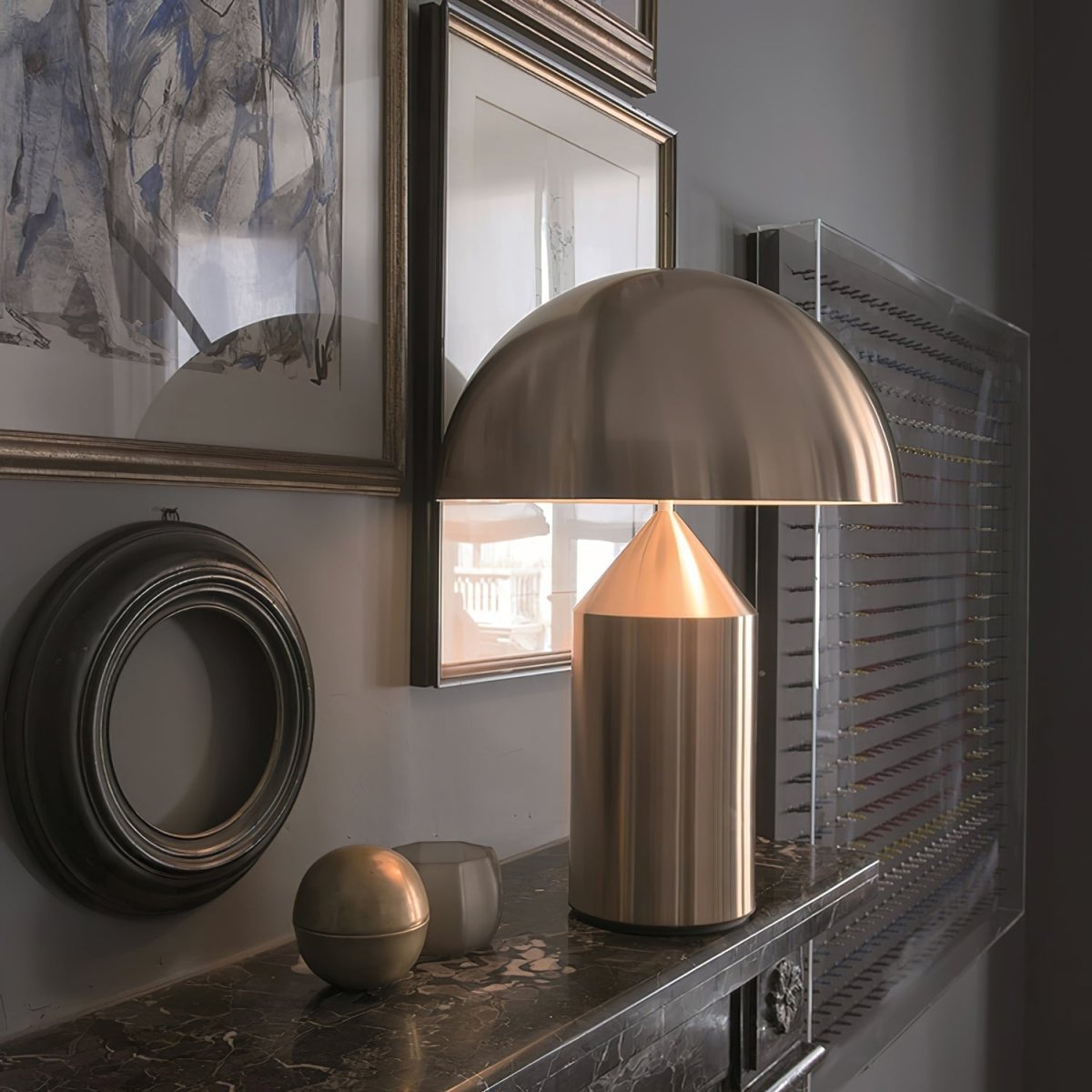 LumiForma Table Lamp Iconic Metal | Table Lamp | LED | metal | Sleek Table Accent