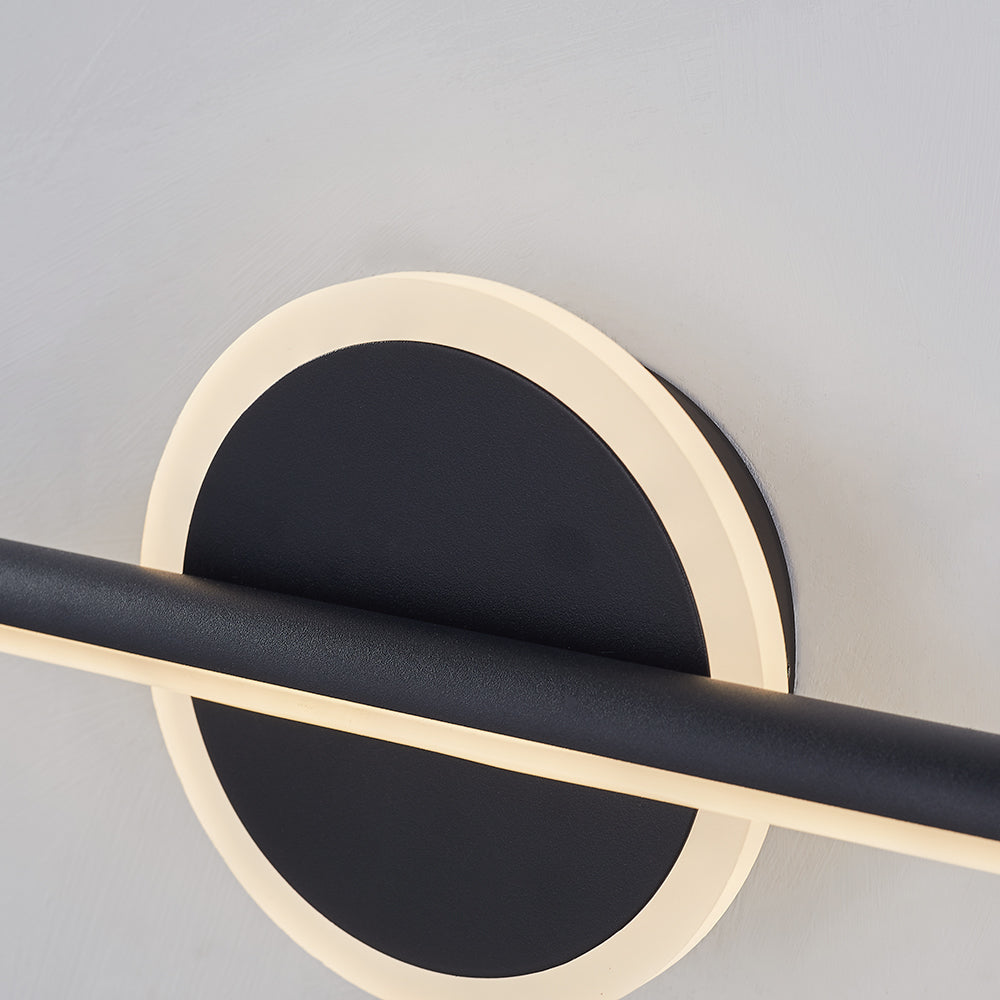 Nova Modern Wall Lamp Black/Gold | Wall Lamp | Led | metal | Elegant Wall Illumination