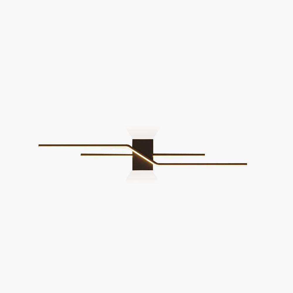 Alana Modern Wall Lamp Black/White | Wall Lamp | Led | Metal/Acrylic | 110V-240V | Elegant Wall Illumination