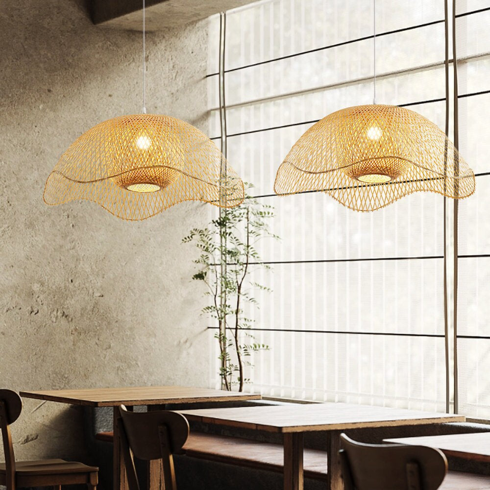 Handmade Bamboo Hanging Lamp | Lighting | bamboo | 40W | Premium Lighting Solution