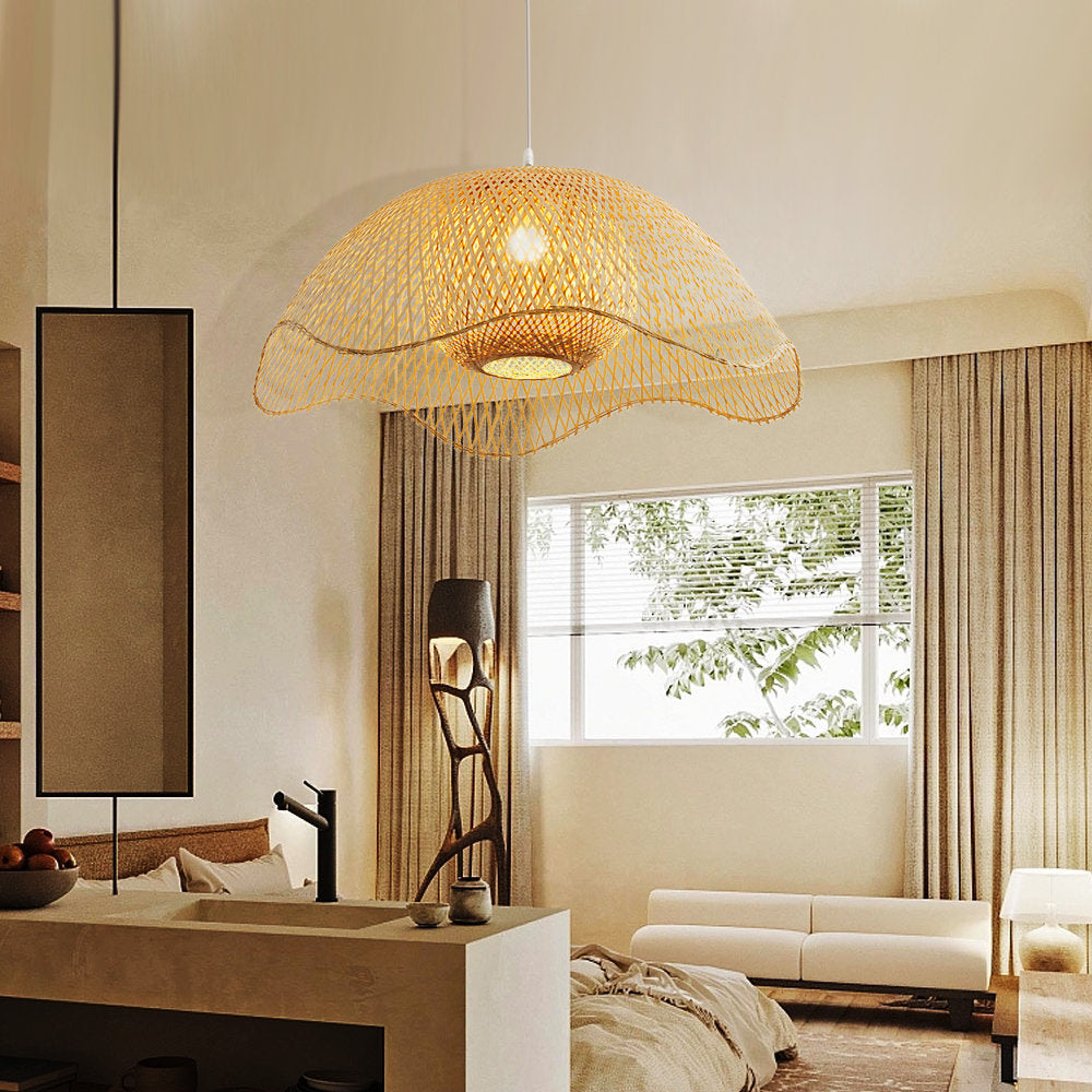 Handmade Bamboo Hanging Lamp | Lighting | bamboo | 40W | Premium Lighting Solution